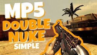 Bullet Force MP5 double nuke [upl. by Leatri]