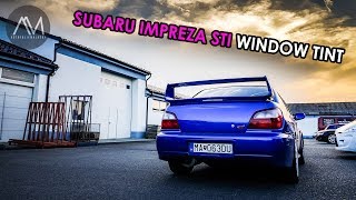 Subaru Impreza STi Window Tint ASWF Performer 20 [upl. by Aicat]