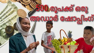 A lot of shopping for Rs500 shoppingvlog [upl. by Eduj831]