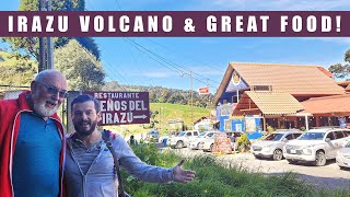 Driving Up The IRAZU VOLCANO amp Eating Great Food At SUEÑOS DEL IRAZU Restaurant In Costa Rica [upl. by Elizabeth74]