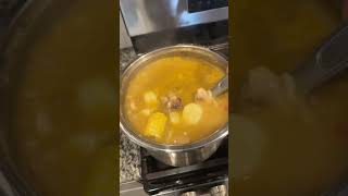 Jamaican chicken soup 🇯🇲jamaicamexicochinesefoodiefoodshortslovedinnerviralshortshealthy [upl. by Marfe597]