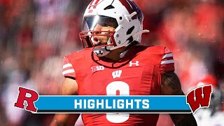 Rutgers at Wisconsin  Highlights  Big Ten Football  Oct 7 2023 [upl. by Narat]