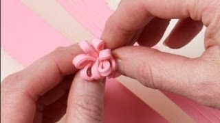 How to Make Ribbon Decorations Using Fondant and Modeling Chocolate [upl. by Aihsemot]