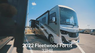 2022 Fleetwood Fortis 33HB  Tulsa Okla  Available Now [upl. by Alcinia]