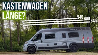 Die quotrichtigequot Kastenwagen Länge  540 vs 600 vs 640 [upl. by Faubert]