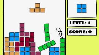 Tetris Vs Stickman [upl. by Nesmat]