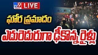 Coromandel Express accident LIVE  TV9 [upl. by Garzon]