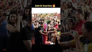 Alakh Sir  The Mass Walk🔥  Ft Alakh Pandey  shorts viral new alakhpandey physicswallah [upl. by Ahsyak79]