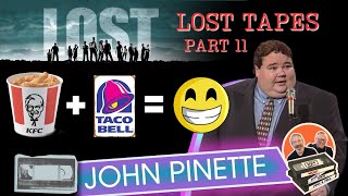 🤣JOHN PINETTE 🍗🌮 KFC  TACO BELL  ITALIAN GELATO 🇮🇹 THE LOST TAPES PART 11 😆 reaction funny [upl. by Hankins697]