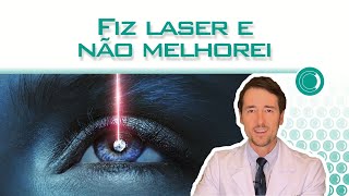 Fiz laser na retina e não melhorei das moscas volantes  o que aconteceu [upl. by Bolan]