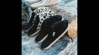 video espadrilles fourrees [upl. by Ynaittirb]