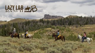 Visit The AllInclusive Dude Ranch in Dubois WY  Lazy LampB Ranch [upl. by Nodal909]