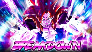 Dragon Ball Legends ENORMOUS BUFFS BREAKING DOWN ZENKAI LF SSJ4 GOGETA [upl. by Enrico]