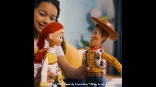 Disney Store Official Woody Interactive Talking Action Figure  shortvideo shortamazing [upl. by Raynah]