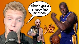 Chat Irritates LUCAS TRACY by Telling Him Shaq Beats Volk [upl. by Baseler]