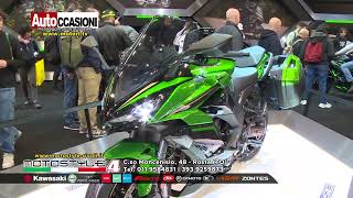 MOTOSTYLE EICMA 2024 NOVITà KAWASAKI [upl. by Jegar]