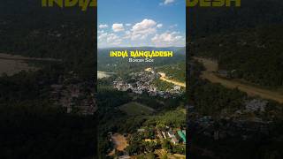 India Bangladesh Border Side  Jaflong Sylhet drone nature travel jaflong [upl. by Ayojal]