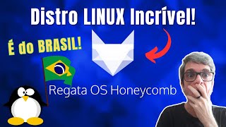 REGATA OS  É do BRASIL Distro LINUX Incrível🔥 [upl. by Eerok]