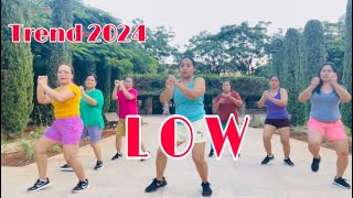 LOW  FITNESS  ZUMBA DANCE  TREND  evalozano8133 [upl. by Godart596]