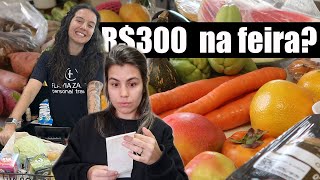 FIZEMOS FEIRA QUINZENAL QUASE R300 DE VEGETAIS  ALMOÇO RAPIDÃO  TNM Vegg [upl. by Inoy]