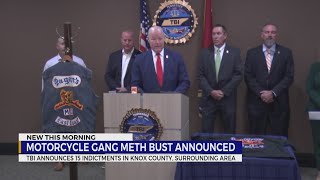 TBI Attorney General discuss Knoxville area motorcycle gang drug ring [upl. by Vogel861]