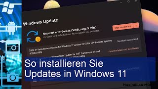 So installieren Sie Updates in Windows 11 [upl. by Emelyne]