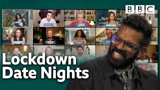 Funniest failed attempts to date night during lockdown  The Ranganation  BBC [upl. by Oirevas]