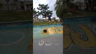 Rua das bordas skateboardingtrick skateboardingisfun skateboard [upl. by Royd645]