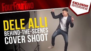 Dele Alli photoshoot behind the scenes [upl. by Dnana]