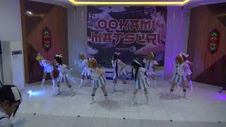 PERFOME DANCE BY OPHELIA  EVENT OOKAMI MATSURI  PALANGKARAYA 091124 [upl. by Lekym]