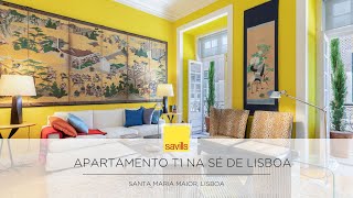 Apartamento T1 na Sé de Lisboa  SAV15190 [upl. by Yllop]