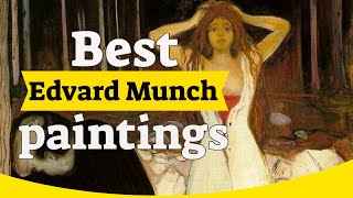 Edvard Munch Paintings  30 Most Famous Edvard Munch Paintings [upl. by Gus246]