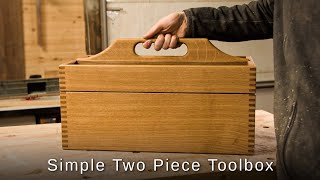 Solid Oak Tool Box [upl. by Yardna]