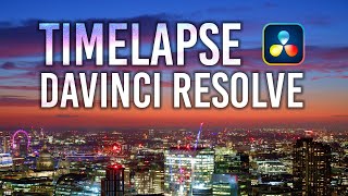 How to TIMELAPSE in DaVinci Resolve [upl. by Ocirred224]