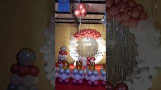 DIY Birthday decoration ideas Bountiful birthday decoration shortsfeed birthdaydecoration [upl. by Arriec981]