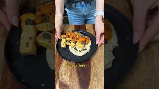 SüsskartoffelTofu aus dem Airfryer 🔥 gesund kochen in 20 Minuten mrsflury airfryer [upl. by Ahselrac]