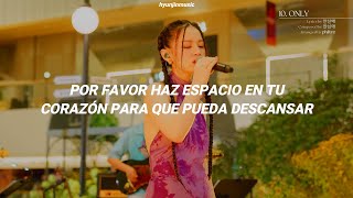 Lee Hi  ONLY Sub Español Live Perfromance [upl. by Annaeerb650]