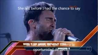 Maroon 5  Wont go home without you HD 720p Sub EspEng [upl. by Yditsahc]