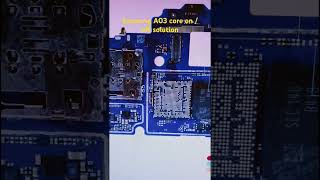 Samsung A03 core on  off solutionmobile mobilereparing smartphone cellphonerepair mobilephone [upl. by Ecnirp371]