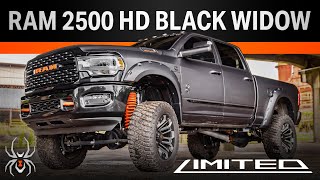 Black Widow RAM 2500 Limited FULL WALKAROUND [upl. by Esened]