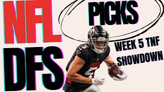 Week 5 TNF DFS Showdown Picks  Top DraftKings Plays for Buccaneers vs Buccaneers [upl. by Ltsyrk700]