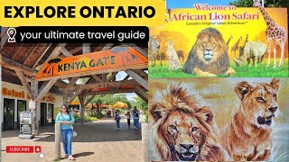 African Lion Safari Guided Tour  Hamilton ON Canada Things to Do in Canada SayRish [upl. by Oderfliw]