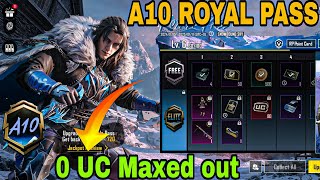 😱 C7S21 A10 Royal Pass Max Out  C7S21 A10 Rp Max Out  A10 Royal Pass Full Max Out C7S21  A10 Rp [upl. by Irrak360]