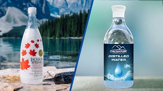 Distilled Water vs Spring Water Which is Better for You [upl. by Nayd]