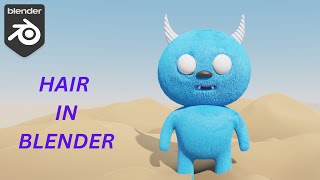 HAIR IN Blender For Beginner port 3 [upl. by Luby]