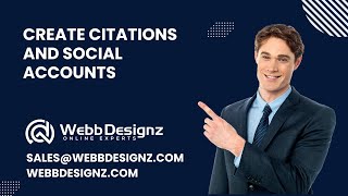 Citations and Social Account for SEO  WebbDesignz [upl. by Nylla]