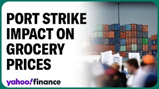 How the port strike may impact your grocery shopping [upl. by Otrebireh]