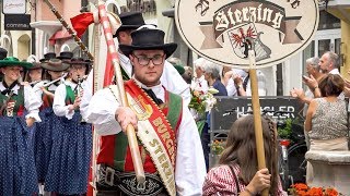 Bezirksmusikfest in Sterzing 2018  Festumzug amp Festakt [upl. by Aratal]