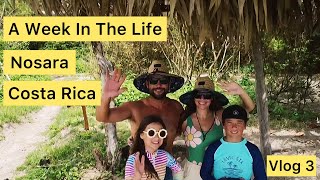 A week in the life Nosara Costa Rica Visit to the Bodhi Tree Resort [upl. by Akiem144]