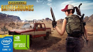 PUBG LITE PC on GeForce GT 930M 2GB  Intel Core i3 4005U  10GB RAM ASUS A455LF [upl. by Anahc]